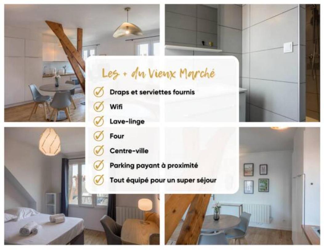 Le Vieux Marche *T2* Apartment Orléans Exterior foto
